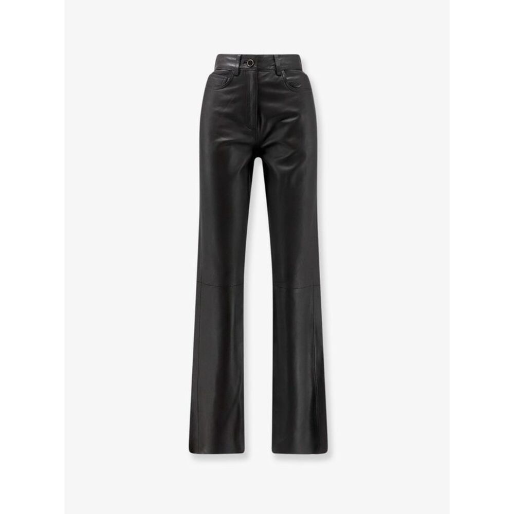 Alysi Women Leather Trousers